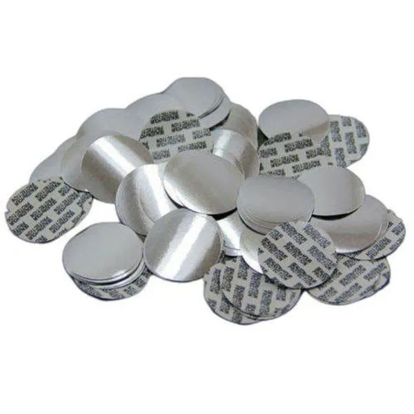Opercules aluminium prédécoupés